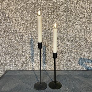 Deluxe LED Kaars Zand, 2 Dinerkaarsen M