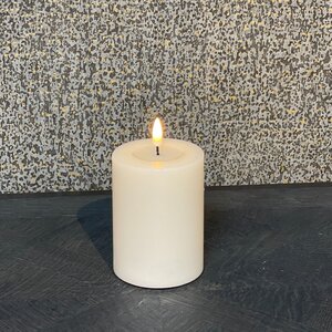 Deluxe LED Kaars Wit 7,5x15