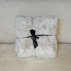 Bontplaid licht taupe