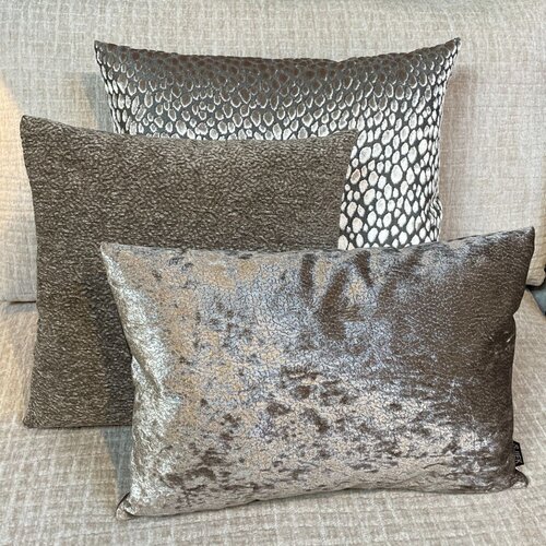 SJIEK Kussen Taupe Set van 3
