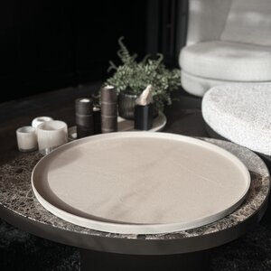 Bombyxx Dienblad Rond Sand