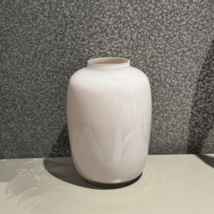 Glazen Vaas Beige  M