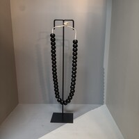 Ketting Kralen op standaard Zwart