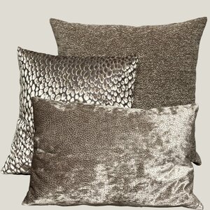 SJIEK Kussen Taupe Set van 3