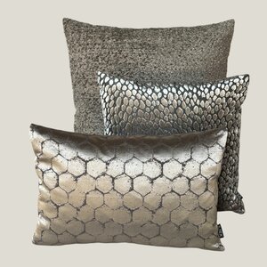 SJIEK Kussen Brons Taupe set van 3