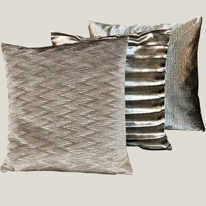 SJIEK Kussen Taupe Set van 3