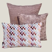 Kussen Oud Roze set van 3