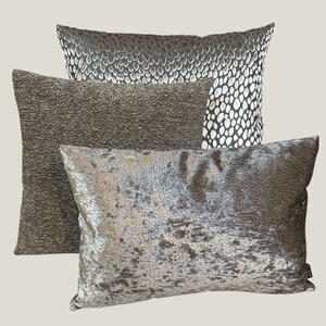 SJIEK Kussen Taupe Set van 3