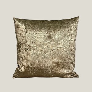 SJIEK Kussen Goud Croco