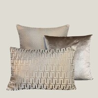Kussen Champagne Lux Set van 3