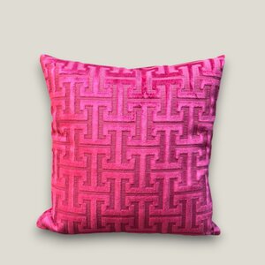 SJIEK Kussen Fuchsia Roze
