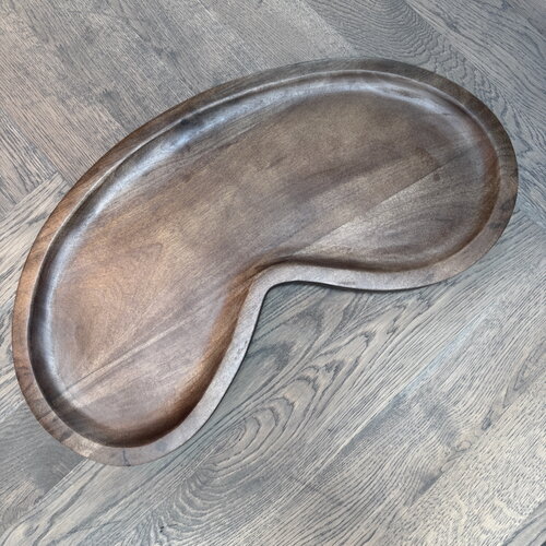 Kidney Dienblad Hout