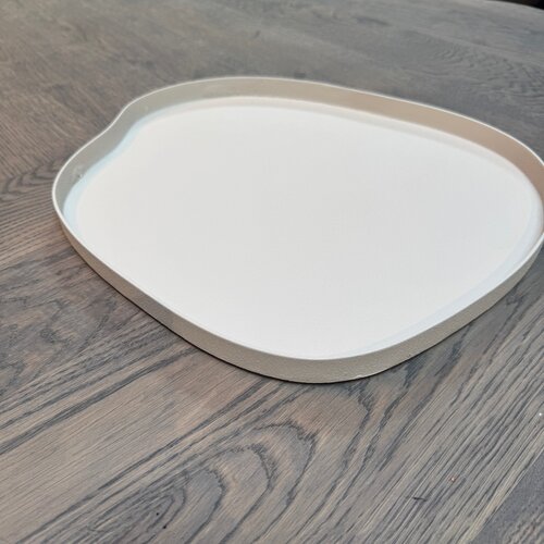 Organisch Dienblad  M - Ivory