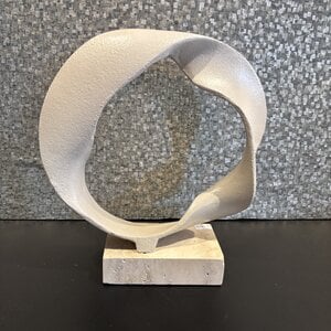 Ornament beige met travetin