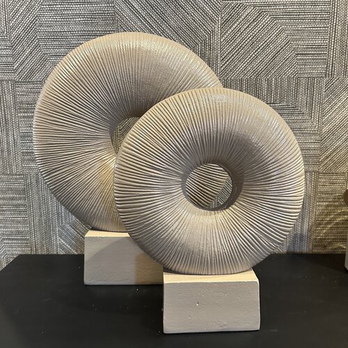 Ornament beige cirkel
