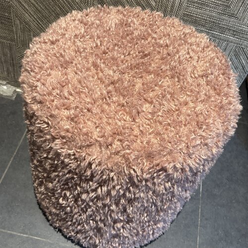 Hocker oud roze 40cm