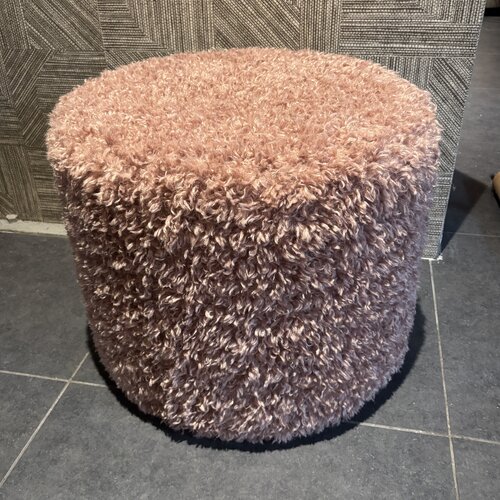 Hocker oud roze 50cm