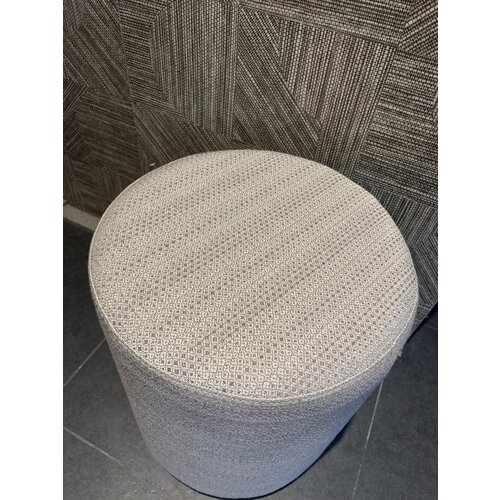 Hocker zand/beige print
