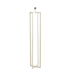 Vloerlamp kruis creme