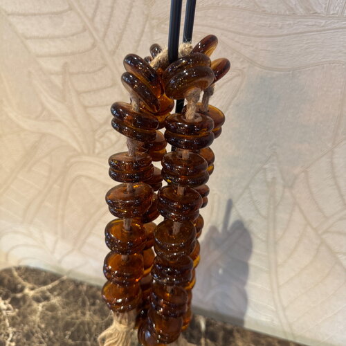 Ketting op voet  bruin