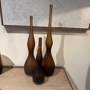 Vaas Bruin Set van 3