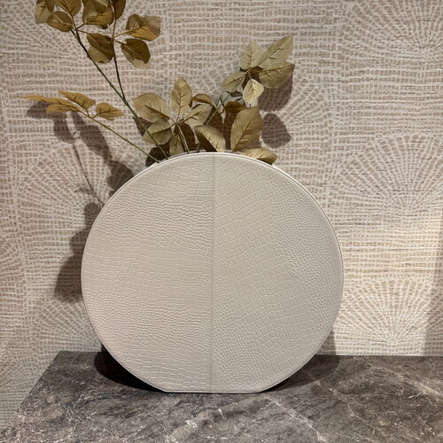 Vaas Leer Beige