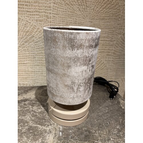 Lampenvoet 15cm taupe