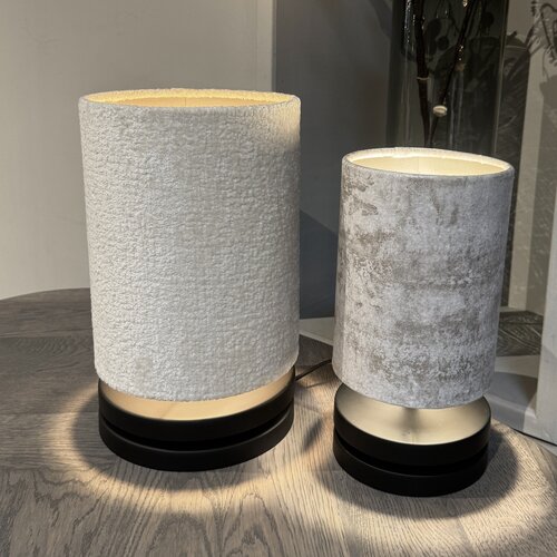 Lampenvoet 20cm taupe