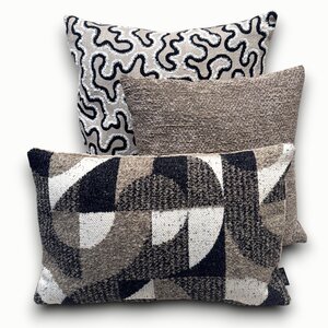 SJIEK Kussens  set van 3 Japandi Bruin