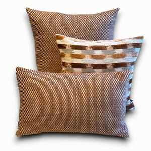 SJIEK Kussens set van 3 Warm Oranje