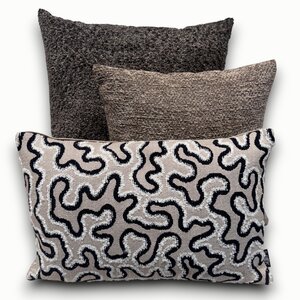 SJIEK Kussens  set van 3 Japandi Bruin