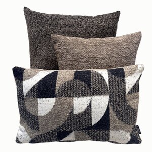 SJIEK Kussens  set van 3 Japandi Bruin - Copy