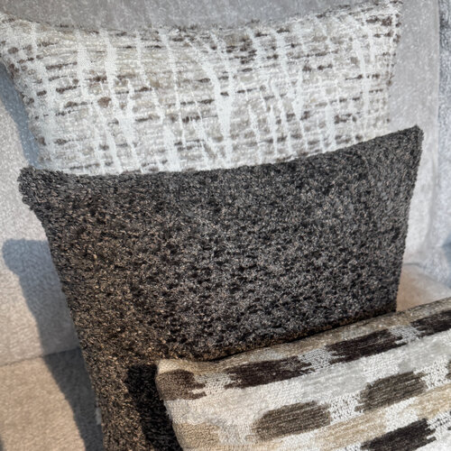 SJIEK Kussens Japandi Bruin -Taupe set van 3 SJIEK Kussens Japandi Bruin -Taupe set van 3