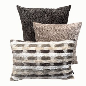 SJIEK Kussens Japandi Bruin -Taupe set van 3