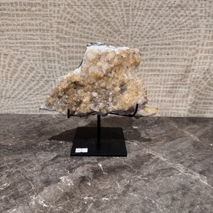 Bergkristal Citrien op voet Bergkristal Citrien op voet