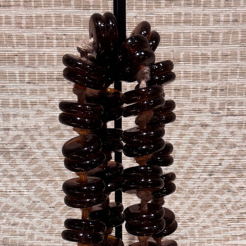 Ketting op voet  bruin