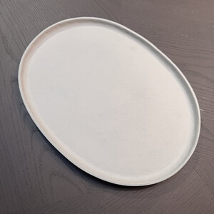 Dienblad Beige Ovaal