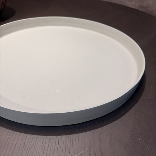 Dienblad Beige Rond