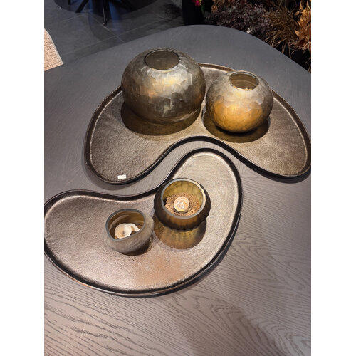 Bombyxx Kidney Dienblad Bruin/Brons S