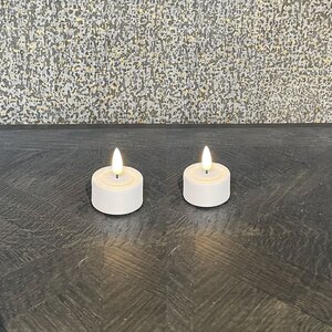 Deluxe LED Kaars Creme Waxine