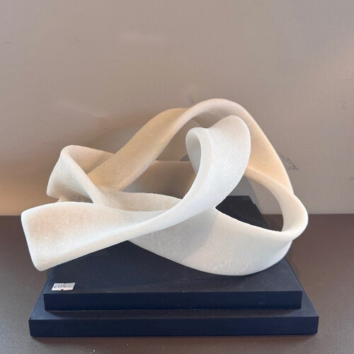 Ornament op plaat Off White