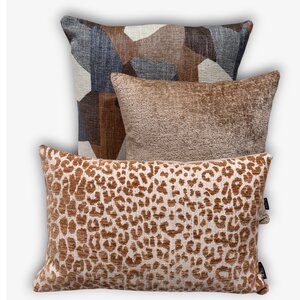 SJIEK Kussens  set van 3 Japandi Warm Camel
