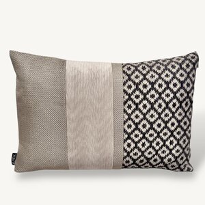 SJIEK Kussen Beige  Bruin Rechthoek