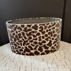 SJIEK Lampenkap ovaal print