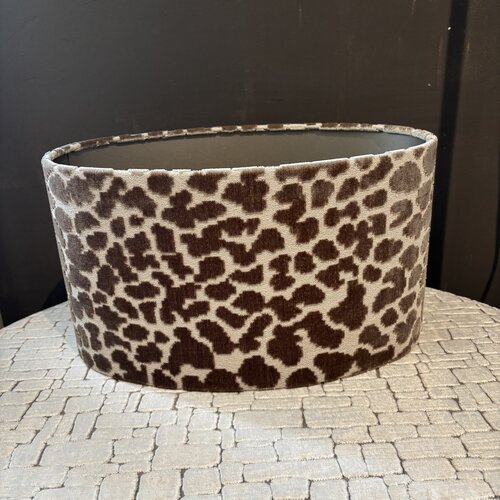 SJIEK Lampenkap ovaal print