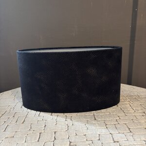 SJIEK Lampenkap ovaal zwart