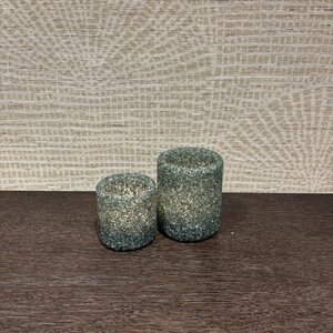 Waxinelichtje groen S