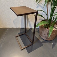 Bijzettafel met Metaal Bruin