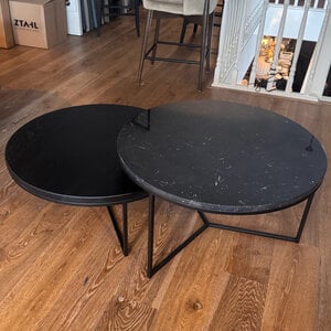 Salontafel Marmer Set van 2.