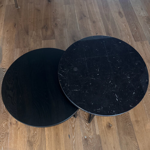 Salontafel Marmer Set van 2.